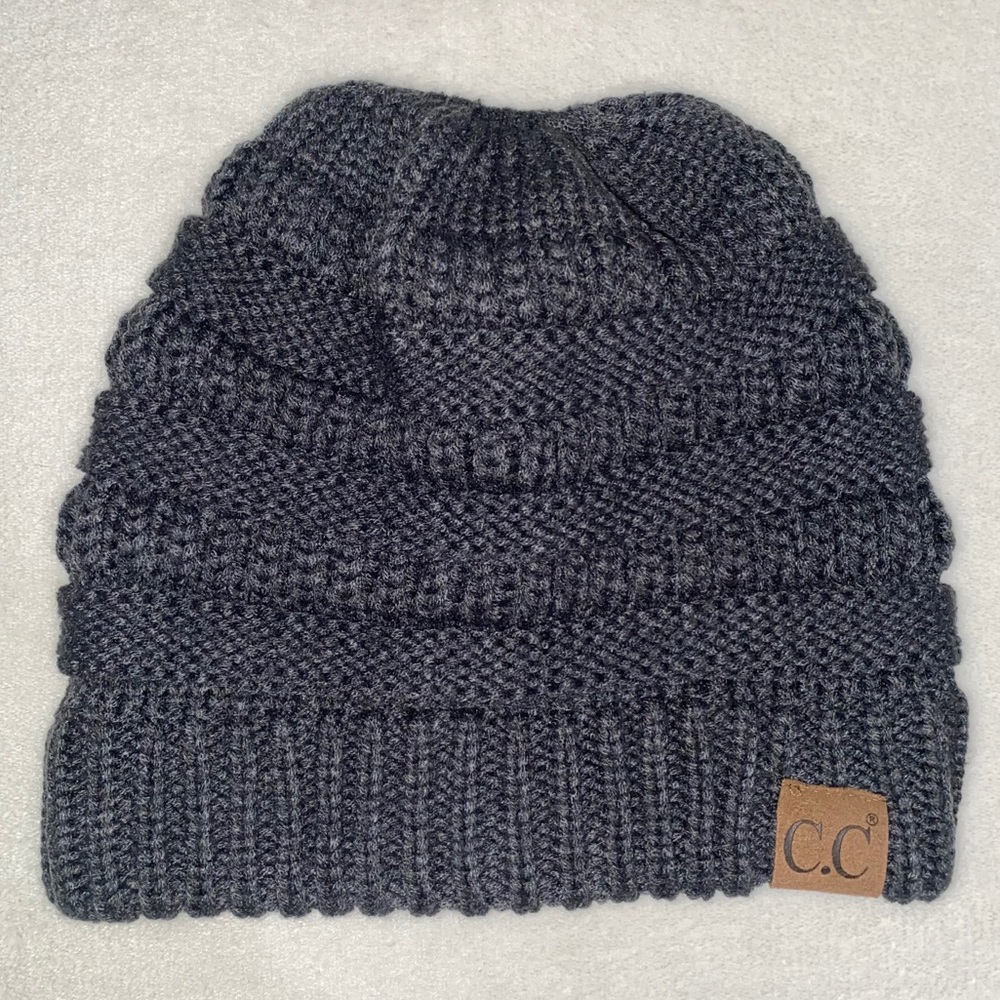 C.C | Ponytail/ Messy Bun Beanie